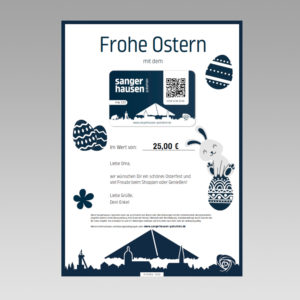 Sangerhausen-Gutschein Osteredition zum Download